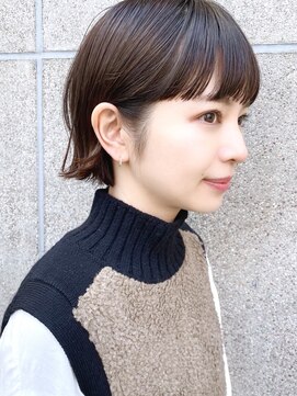 ディッセンバー 神宮前(December) 小顔ボブ外はねボブミニボブグレージュ20代30代　渋谷原宿神宮前