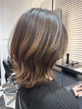 アフロディーテギンザ 日本橋人形町店(APHRODITE GINZA) ショコラアッシュ/ヘルシースタイル/ふんわりカール/人形町