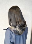 ボリュームダウン縮毛矯正