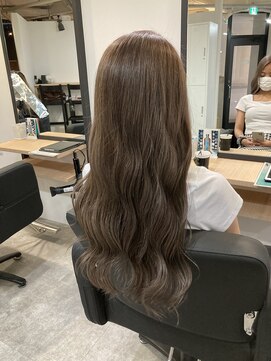 ラフ 難波店(LAFF) #黒髪#ボブルフ#ネビージュ#小顔#ワンレン