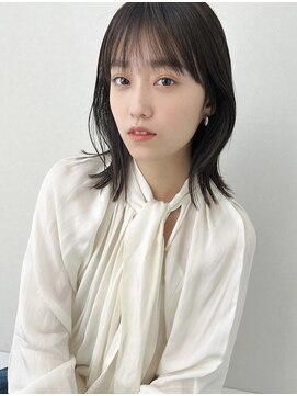 ソヨン 心斎橋店(SOYON) 鎖骨下 くびれセミディ