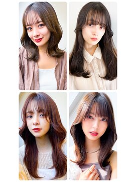 美容室フルール 20代30代40代髪質改善カラー韓国ヘアくびれ透明感