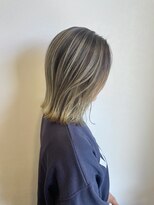 ヘアーラニッシュ 柏の葉キャンパス店(hair Lanish) バレイヤージュ/20代30代40代/王道グレージュ