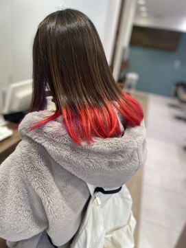 アッシュ 菊名店(Ash) ☆グラデーション×イヤリングカラー☆