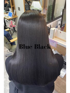 シャルムバイケンジ(Charm.by KENJE) 【ブルーブラック】銀座/似合わせカット/トリートメント/カラー