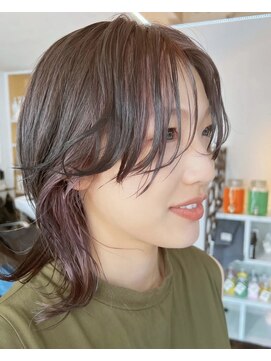 スマイロンナイロン ヘアー(smile on nylon hair) インナーパープル