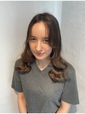 ミルクティーベージ☆顔まわりレイヤースタイル池袋東口店