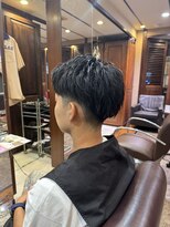 リットジェンツ 千葉(Lit Gents) ツーブロックショート【SHOHEI】