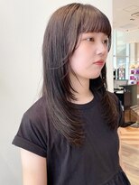 ケーツー あべのキューズモ－ル店(K-two)&nbsp;ロングヘア*ハイレイヤーカット*フェイスレイヤー*前髪カット