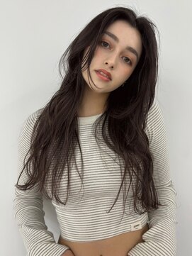 ユーフォリア 青山(Euphoria) エアリーカールシースルーバングこなれミディ