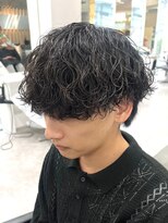 バイフィフス 原宿/表参道(by fifth)&nbsp;ラフにキマる無造作パーマのマッシュウルフスタイル