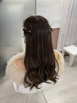 ホワイト 東京新宿店(White) ハーフツインスタイル♪