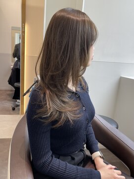 パルス ヨコハマ(PULSE yokohama) ブリーチなしオリーブベージュ髪質改善