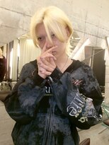 ハコ プラス(HACO+) 【Haco+】Makoto_全頭ブリーチ_ホワイトブロンド