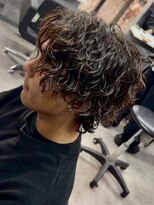 アノ(Ano.) 大分シャドウパーマメンズマッシュ波巻きパーマツイストパーマ