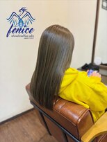 フェニーチェ(fenice international hair salon)&nbsp;オリーブグレージュ/グレージュ/ブリーチ無しカラー