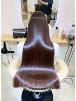 サンド 池袋(sand)&nbsp;艶髪ロングストレート×縮毛矯正