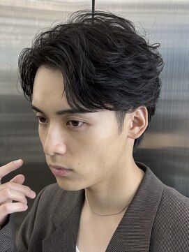 フィフス 札幌大通(fifth) 札幌ニュアンスパーマメンズパーマセンターパートカルマパーマ