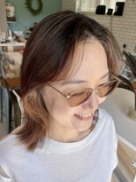 リトルスマイリー 辻堂店(Little Smiley)&nbsp;細ハイライト/フレミングカラー/白髪ぼかし