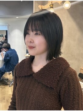 ルーク バイ ヘアーポケット(Luke by hair pocket) 西明石で叶うレイヤーボブスタイル