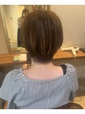 えりあし、スッキリショート。