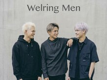 メンズwelring メンズ眉毛/ブリーチ/ダブルカラー&ブリーチ/メンズカット/眉毛