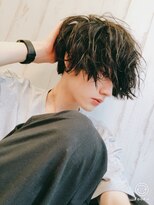 シン(syn)&nbsp;クラウドマッシュセミウエット ビジカジ マット 無造作ショート