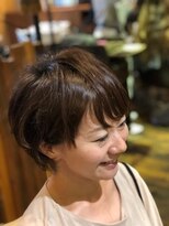 ヘアー クリエイト カルバリ(HAIR CREATE Calbari)&nbsp;ふわっとショートボブ