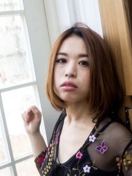 美容室ソラ 小岩店(sora) エレガントワンカールボブ【小岩】