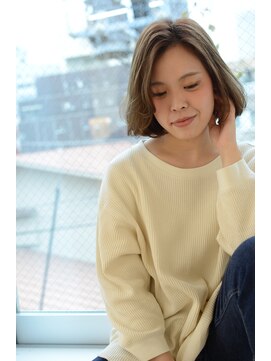 キャリ(CALI) Aラインボブ≪CALI・田町・三田・美容室≫