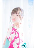 浴衣 着付け ＋ ヘアセット 5720円 向ケ丘遊園 夏祭り 花火大会