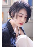 【H原宿/小島遥香】ショートボブグレージュ