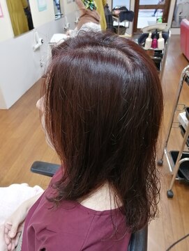 サンクスヘアー(Thanks hair) Thanks   hair      秋色カラー