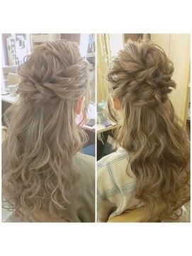 ボア トウキョウ(Voix Tokyo) もこもこハーフアップ