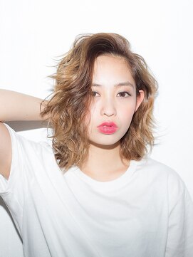 サロンドメルシー (salon de merci) 【salon de merci 青葉台】大人かわいい 無造作 ふわミディ☆