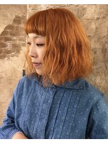 マギーヘア(magiy hair)&nbsp;くすみオレンジ［magiyhair西部笑］