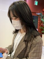 ローレンジウ(LOREN JU)&nbsp;名駅/名古屋駅/学割U24/レイヤーカット/オージュア/ダブルカラー