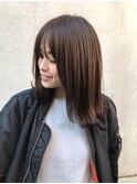 マッシュ/くびれヘア/ビタミンカラー[南青山/表参道駅]