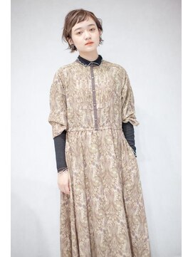 アッシュ 池袋店(Ash) 前髪がオシャレ☆ゆるふわボブ #池袋駅