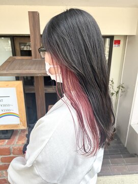 ビグディーサロン 武庫川(BIGOUDI salon) インナーピンク