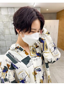 トゥコ(tuco) ショート パーマ 暖色カラー