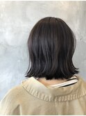 ツヤ感アッシュ系カラー