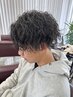 【MEN'S人気NO.1★】カット+ツイストスパイラルパーマ￥13750