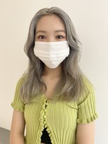 ゲーム 原宿店(GAME)&nbsp;ダブルカラーオレンジベージュカラーケアブリーチ韓国ハイトーン