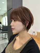 ビューエヒメ(VIEW EHIME)&nbsp;大人ラフウェーブ20代30代40代ボブブラウンスウィングショート