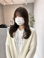 サンド 池袋(sand)&nbsp;韓国ヘア／レイヤーカット／前髪カット／顔周りカット