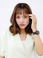 エミュー 湘南台店(emue) 【emue】ワイドバング×カジュアルミディ