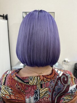 メル ヨコハマ(MeL) パープル/ボブ/ケアブリーチ/韓国/横浜MeL