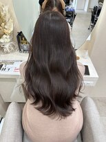 オズ 郡山桑野店(OZ) イメチェンハッシュカットフルバング似合わせレッドブラウン