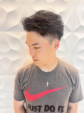 銀座マツナガ 浅草店 人気ニュアンスパーマ/フェード/ツイスパ/アップバングビジネス